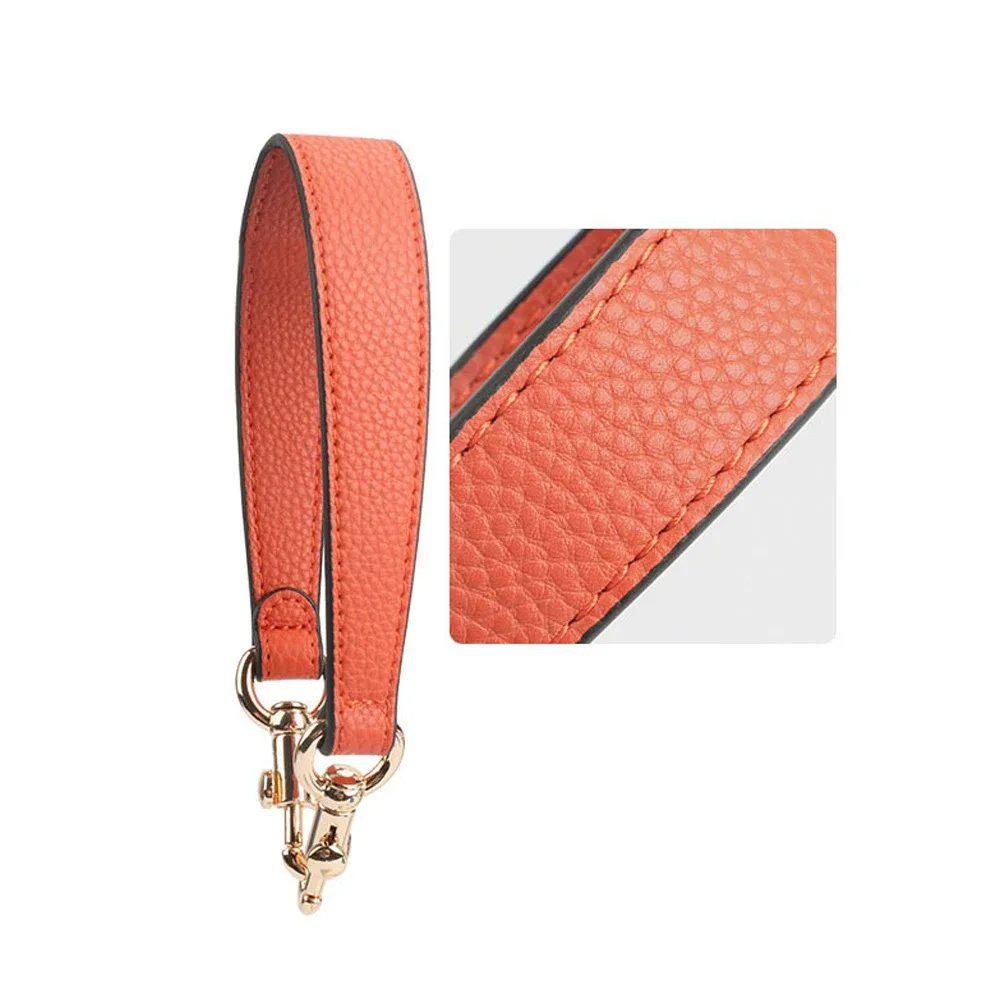 sangle de sac de conception de marque pour sac fourre-tout sous les bras, sacs à main, sangle de sac initiée par la poignée, sangle en cuir vachetta, accessoires de sac