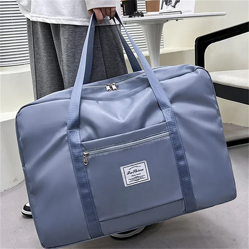sacs de voyage pliables de grande capacité, sac à main étanche, sac de voyage, sac de sport, sac de yoga, sac de rangement à bandoulière pour femmes et hommes