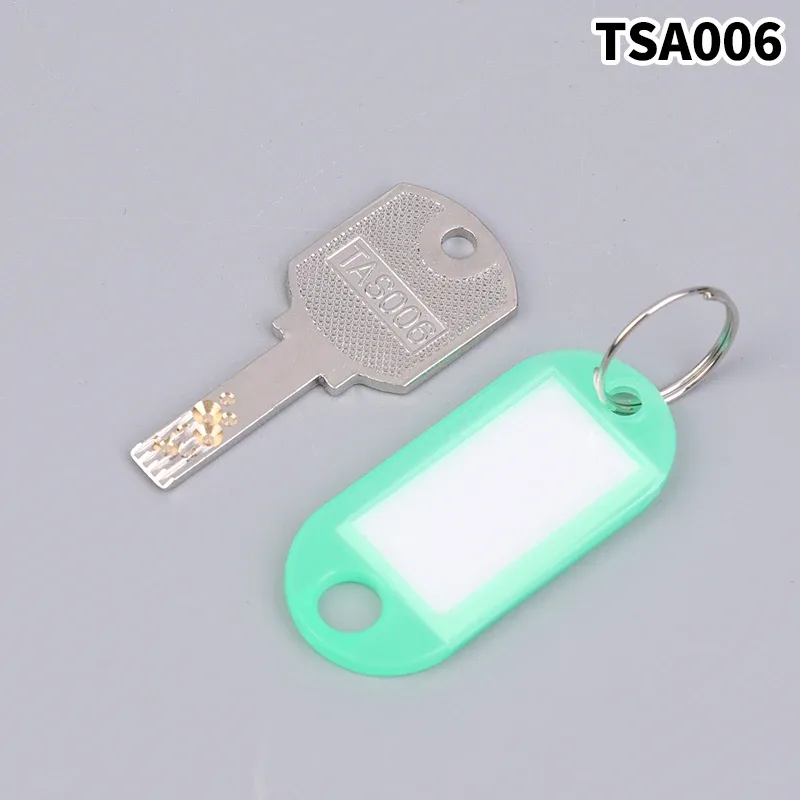 cadenas clé universelle sécurité métallique gris rouge kaki rose vert tsa format petit usage voyage