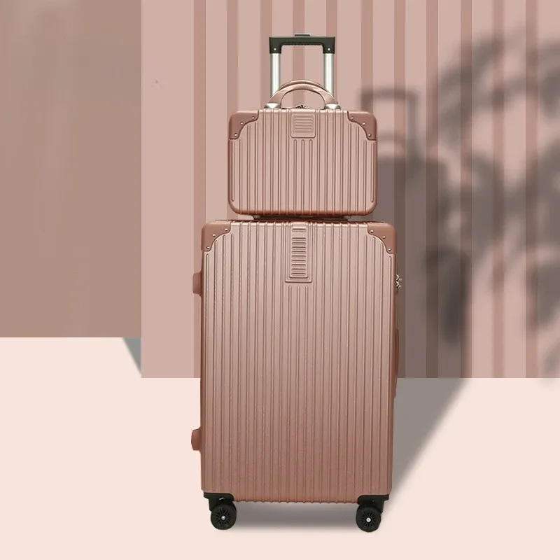 24/26/28 pouces grande taille valise de voyage à roulettes ensemble 20 pouces bagage à main avec roues fermeture éclair valise à roulettes