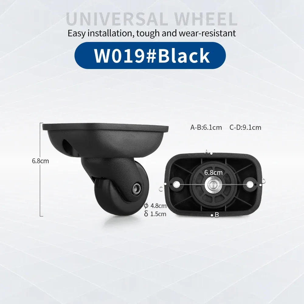 roues universelles pour valise, accessoires de réparation de roulettes de valise, roues pour bagages de voyage
