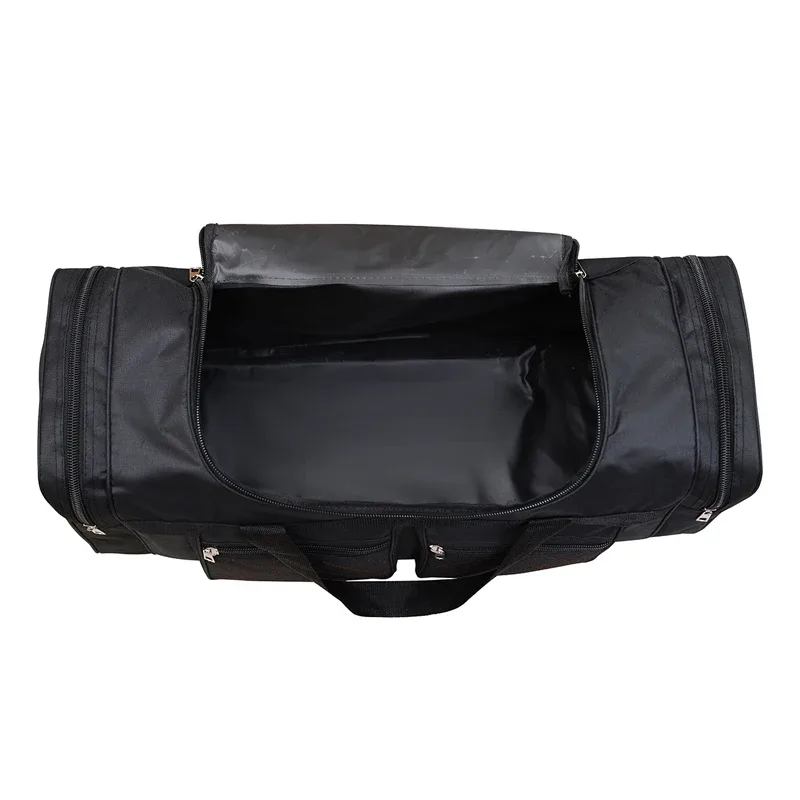 sac à bagages de grande capacité pour hommes – sac de voyage multi-poches avec fermeture à glissière, design pliable, idéal pour les vacances et le sport e