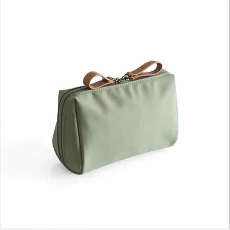 trousse de maquillage grande capacité compartimentée, plusieurs couleurs, pochette de rangement de voyage pour cosmétiques avec compartiment à rouge à lèvres, fermeture éclair, sac à main