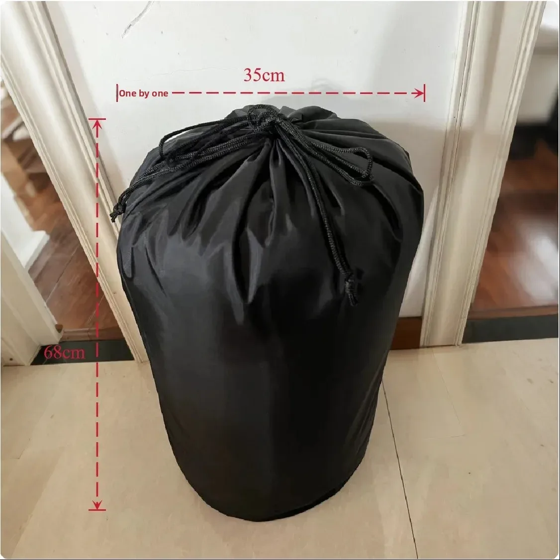 sac de rangement en tissu oxford à cordon pratique, en nylon, étanche à la poussière et au soleil, sac d'emballage, sac de rangement portable universel