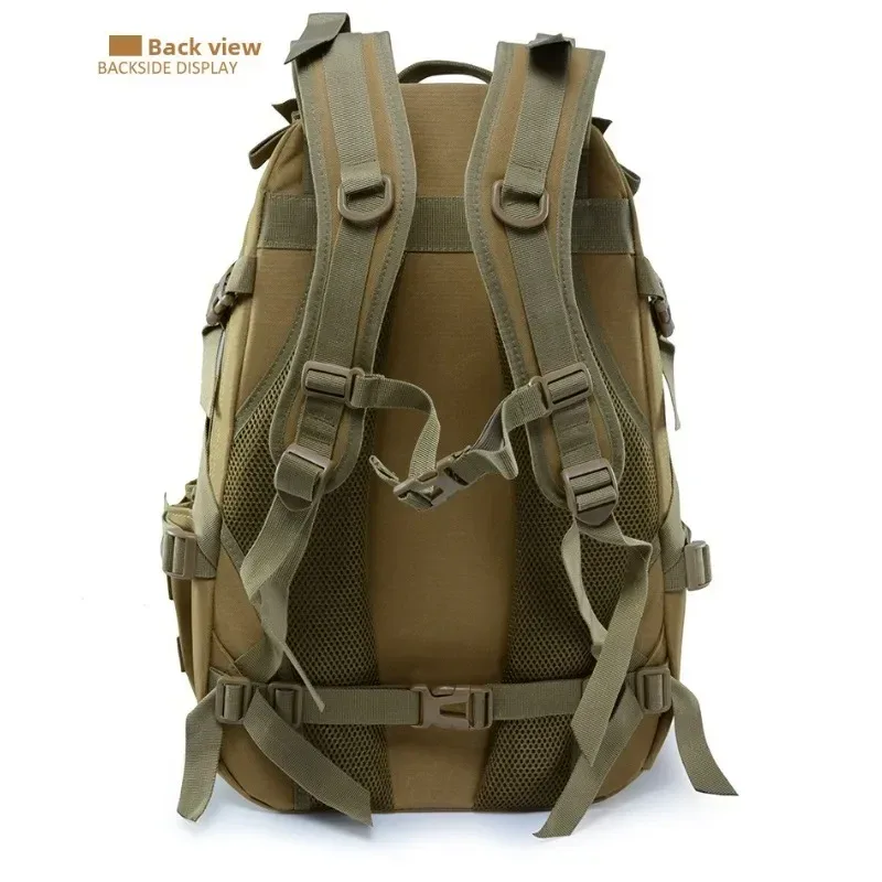sac à dos multifonctionnel combiné, sac à dos tactique de sport et de voyage à double bandoulière, grande capacité, pour la randonnée