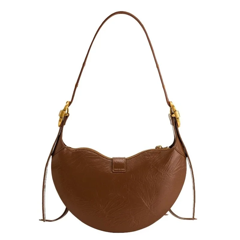 sac à bandoulière de luxe pour femme 2026jw pei, grande capacité, en cuir, style rétro moto, sac à main tendance
