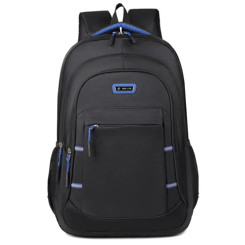 sac à dos de mode pour hommes, sac à dos de grande capacité pour les déplacements professionnels, sacs à double épaule multicouches pour collège, en vente