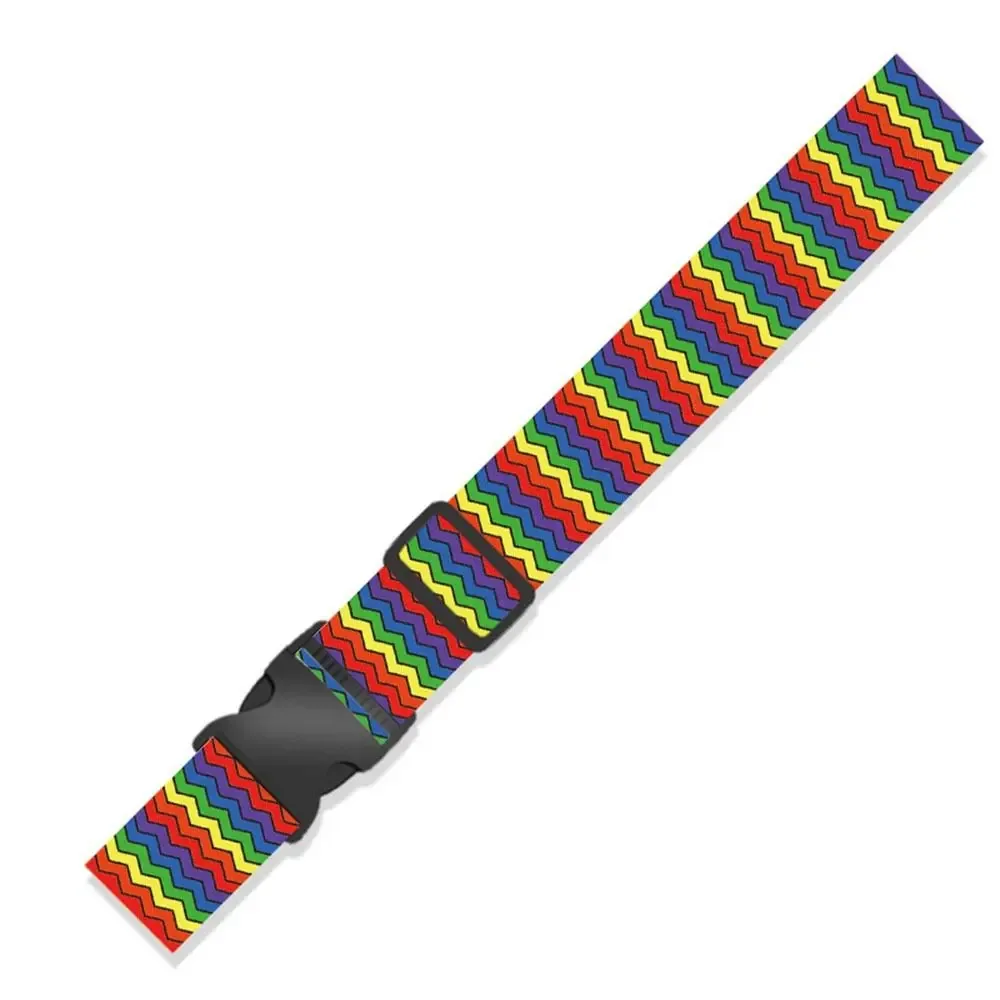 sangle de bagage en fibre de polyester, élastique et réglable, ceinture de fixation pour bagages, anti-perte, anti-vol, ceintures de valise, voyage