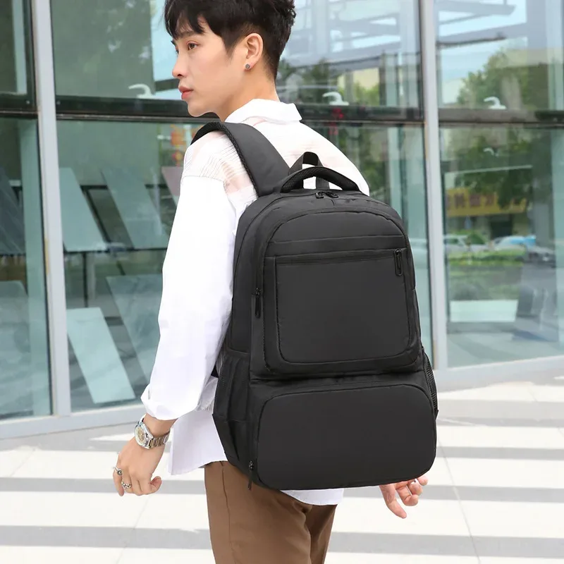 sac à dos pour ordinateur portable 16 pouces avec compartiment repas pour hommes, grande capacité, sac isotherme pour le transport des aliments, sac à dos de voyage et d'affaires