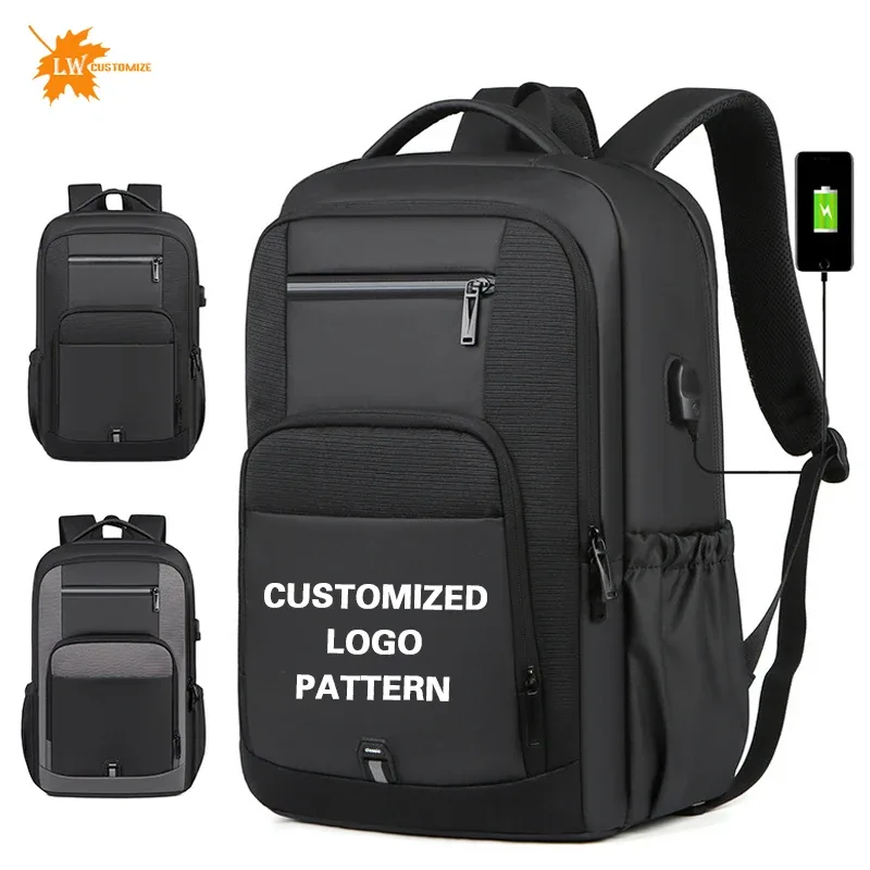 sac à dos grande capacité pour homme, logo personnalisé, sac à dos de voyage haut de gamme, sac à dos tendance pour femme, sac à dos de navettage, sac à dos imperméable pour ordinateur