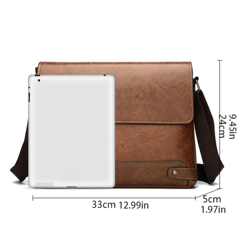 sac à bandoulière, sac à bandoulière pour homme, sac d'affaires, grande capacité, pour les voyages d'affaires et le travail