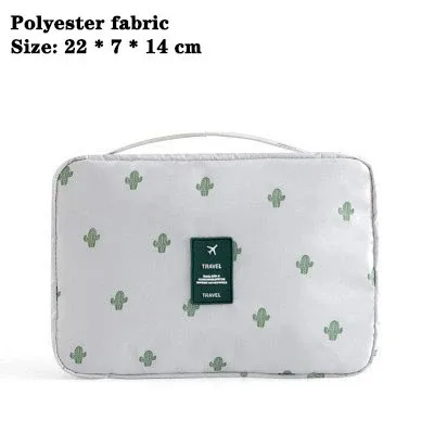 trousse de maquillage étanche de voyage, trousse de toilette suspendue pour femme, sac à cosmétiques pliable, organisateur, trousse de lavage, pochette de trousse de toilette portable