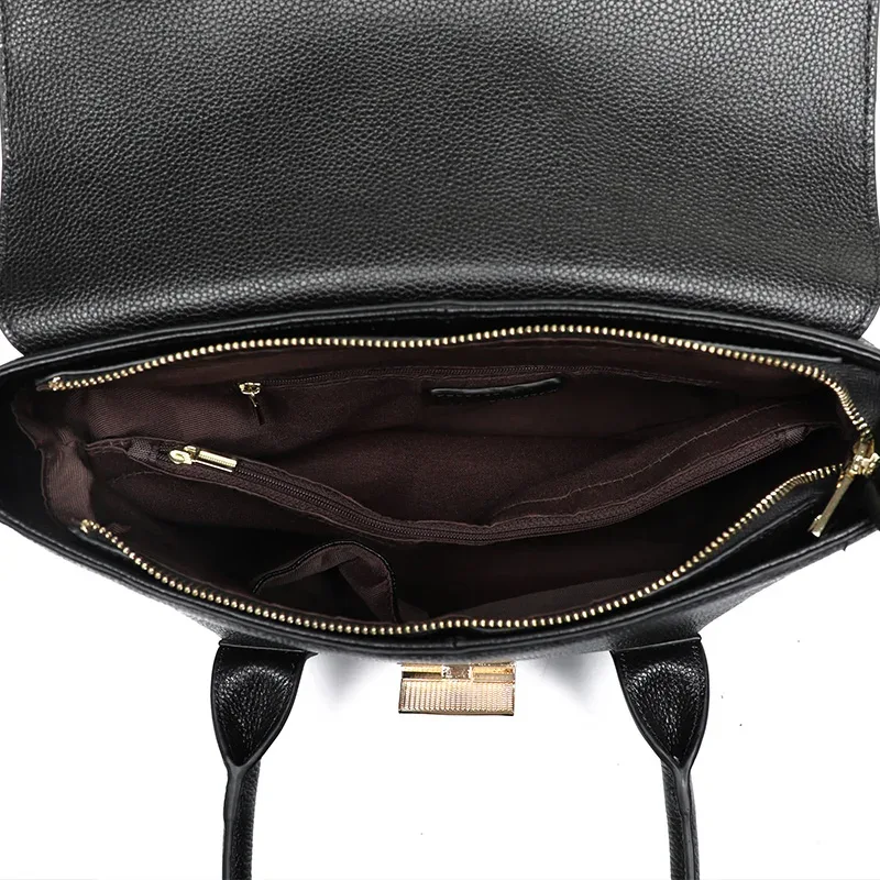 portedocuments cuirvache rouge doré poignéesupérieure formatcarré usagevoyage polyester intérieur informatique trapezoidal solide stylecommerce femmes