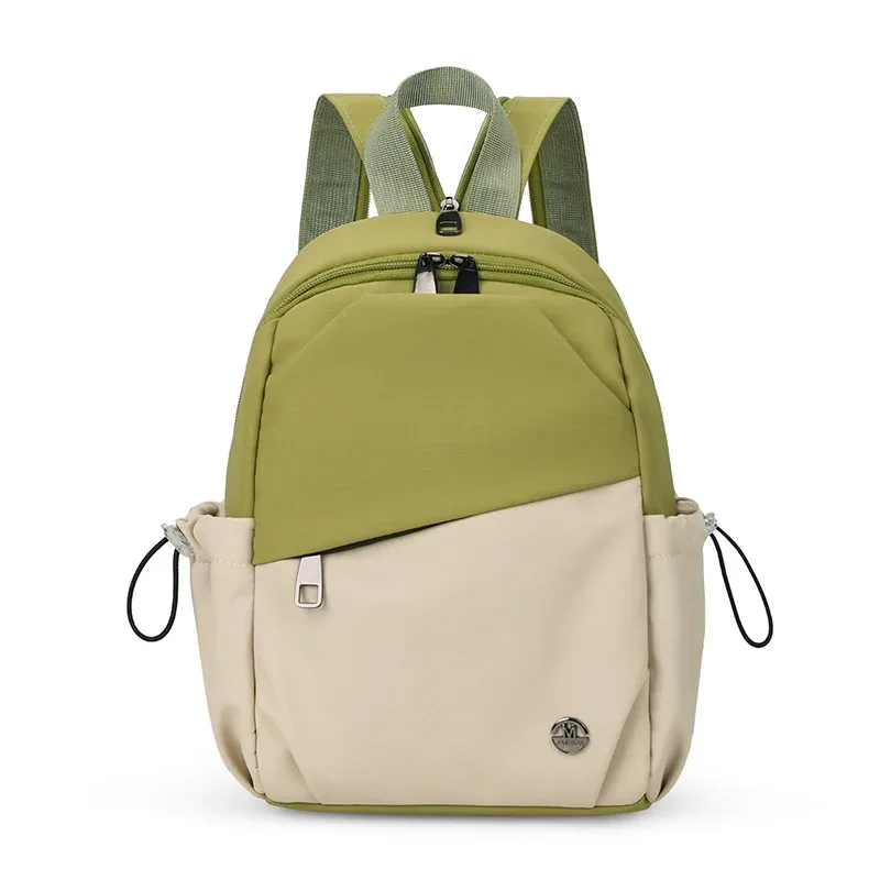 sac à dos multi-couches, nouvelle couleur contrastée, sac à bandoulière pour femme, mode, loisirs, voyage, sac à dos léger