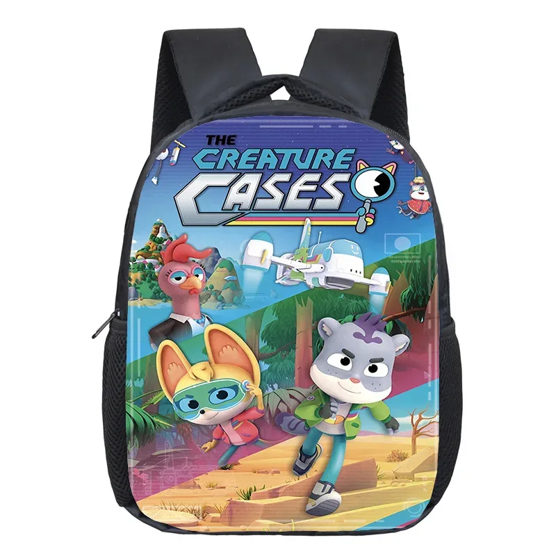 sac à dos scolaire the creature cases pour garçons et filles, motif dessin animé, sac à dos ludique pour enfants, sac à dos anime, sacs à dos à motif csaes, mochilas