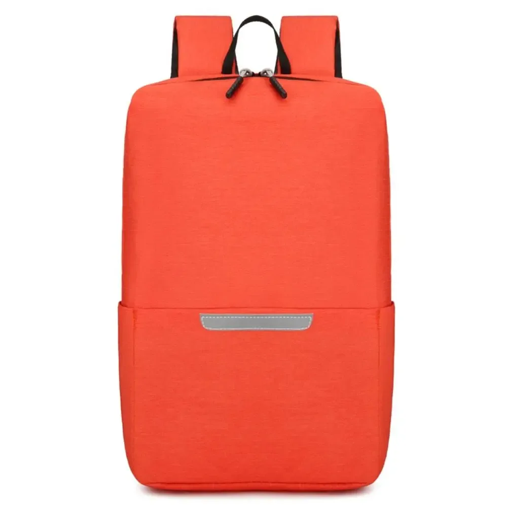 femmes hommes décontracté imperméable petit sac à dos grande capacité cartable sacs d'école couleur unie sac de voyage livre sacs adolescents