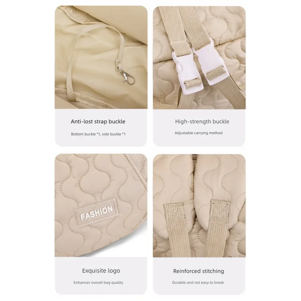 sac de transport pour chien portable de haute qualité, grande capacité, imperméable, sac à dos pour chat, sac de poitrine souple et durable pour animaux de compagnie, utilisation en extérieur