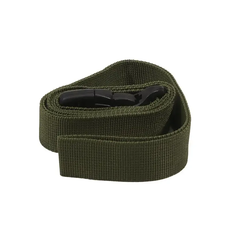 sangles de bagages en nylon, 1/2 pièces, sangle de sac de taille, ceinture de sport de plein air, boucle décontractée, accessoires tactiques multifonctionnels