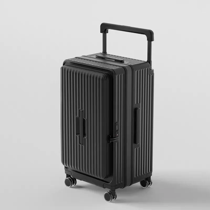 valise grande capacité 30 pouces avec serrure tsa, roues pivotantes, poignée large, bagage à roulettes rigide en pc, bagage cabine 20 pouces