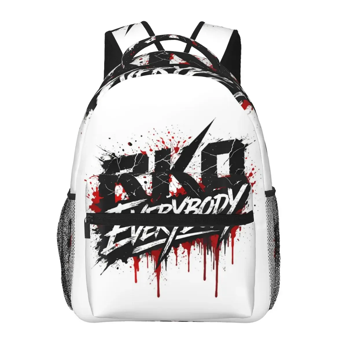rko everybody distressed randy orton sac à dos graphique pour étudiants, sac d'école, sac à dos de randonnée pour hommes et femmes, sac à bandoulière