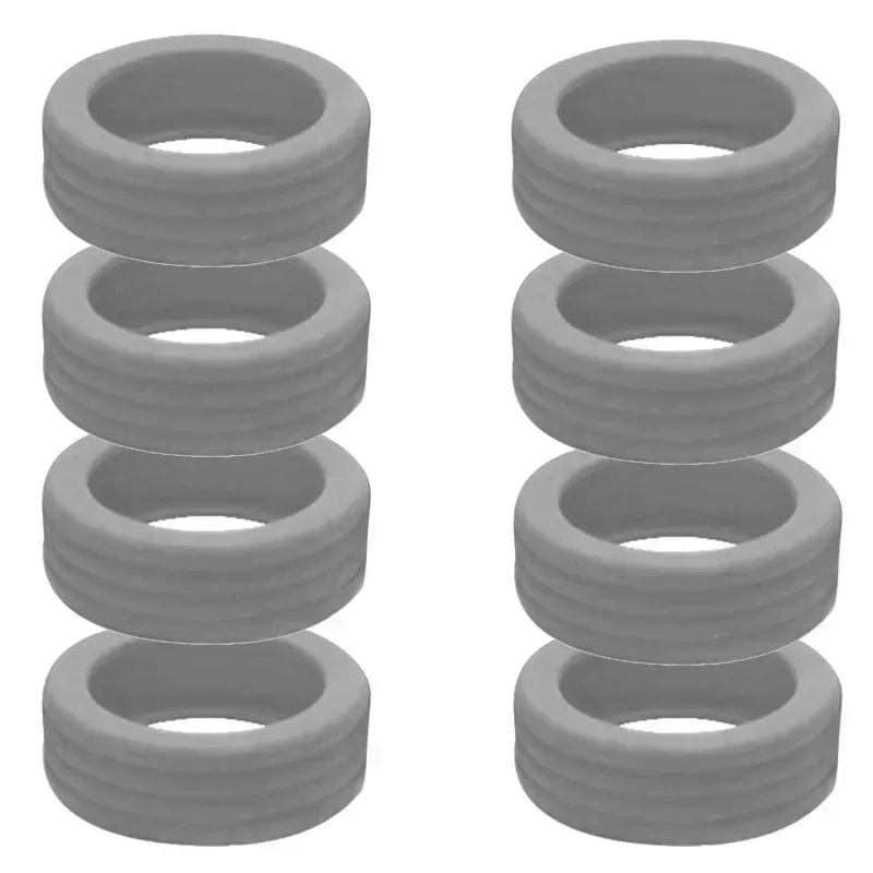 protecteur de roues de bagages en silicone, 8 pièces, réduit le bruit, boîtier de chariot, manchon de roulette silencieux, accessoires de bagages, housse de roue de valise