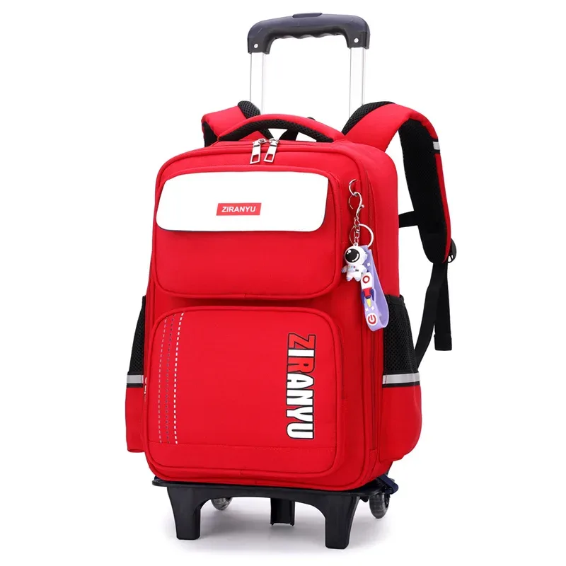 sacs à dos roulants pour enfants de l'école primaire chariot école étudiant sac à dos sac à roulettes retour à l'école sacs à dos avec roues