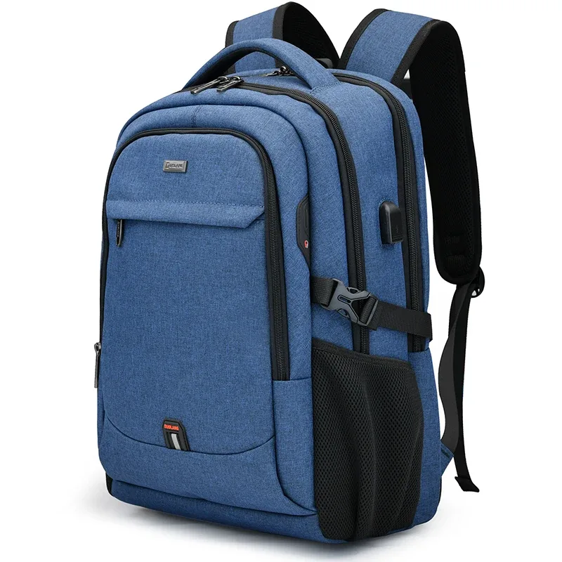 sac à dos pour ordinateur portable 17,3 pouces pour homme, sac à dos de voyage, d'université, sac à bandoulière étanche pour ordinateur portable avec port de chargement usb