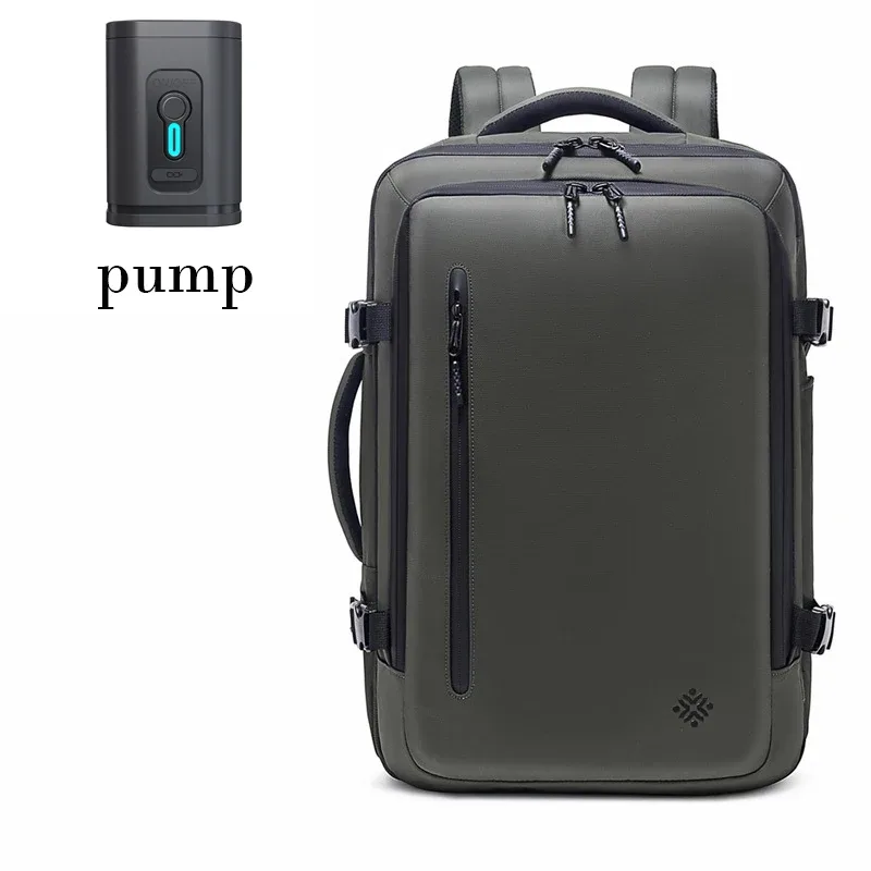 sac à dos de voyage pour homme, sac à dos de compression sous vide, sac à dos pour ordinateur portable 16 pouces, sac à dos imperméable pour l'école, la randonnée en plein air, pour pompes