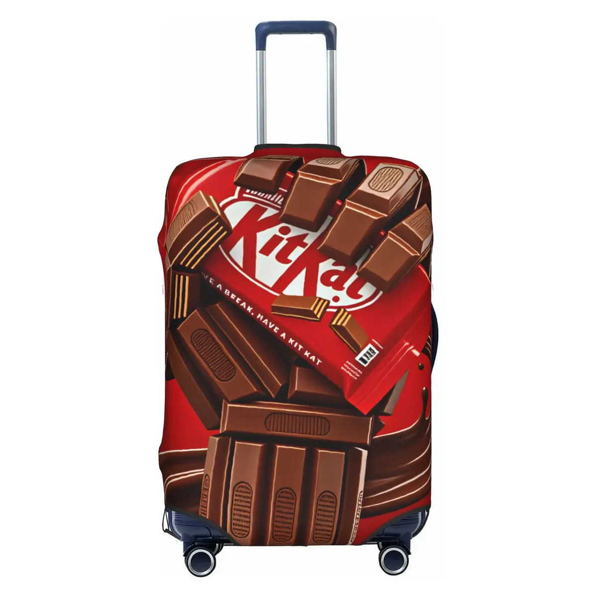k-kinders chocolate b-buenos housse de protection pour bagages, housses de valise de voyage mignonnes pour 18-32 pouces
