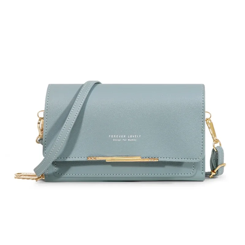 portefeuille coréen pour femmes, sac à main multi-cartes, grande capacité, sac à bandoulière décontracté, paquet de téléphone portable, nouveau style à la mode