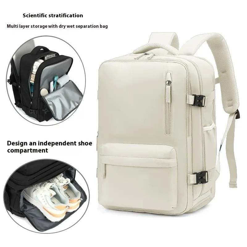 sac à dos pour ordinateur portable de voyage, 30 litres, unisexe, sac à dos de cabine, sac à dos quotidien de 15,6 pouces, sac à dos pour étudiants