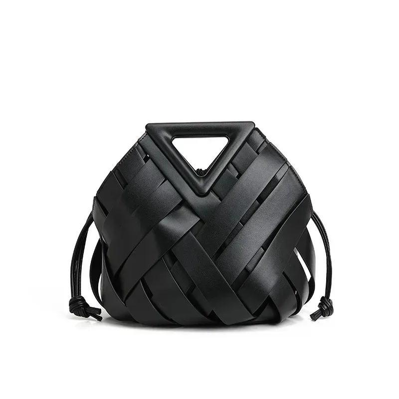 sac fourre-tout tissé en cuir végétalien pour femmes, sacs à main et sacs à main à poignée supérieure, sac à bandoulière tendance, fourre-tout 2025