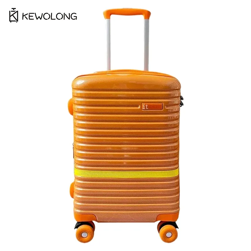 nouvelle valise spinner aux couleurs vives 20/25/29 pouces, bagage rigide grande capacité avec serrure tsa et 4 roues silencieuses