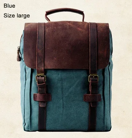 sac à dos homme tendance en cuir, sac à dos militaire en toile, sac à dos homme, sac à dos femme, sac à dos scolaire, sac à dos, mochila