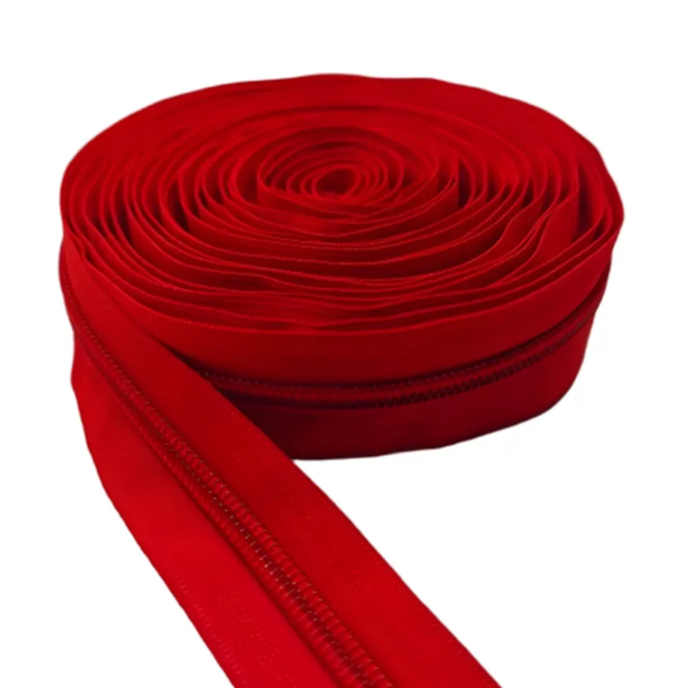 5 #   ruban de fermeture éclair en nylon arc-en-ciel sans curseur, 1-10m, fermetures éclair au mètre, kit de réparation de fermetures éclair pour sacs et fournitures