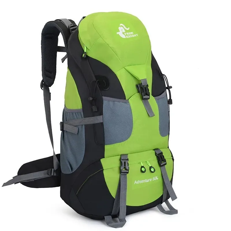 sac à dos de trekking en plein air pour hommes et femmes, sac de randonnée de camping, sac à dos d'alpinisme, sac de sport léger multifonctionnel, 50l