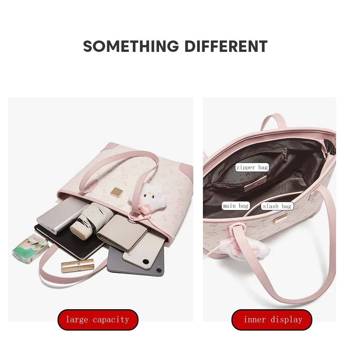 foxer – sac à bandoulière en cuir pvc pour femmes, fourre-tout quotidien, sac à main de grande capacité pour les déplacements quotidiens, nouvelle collection été