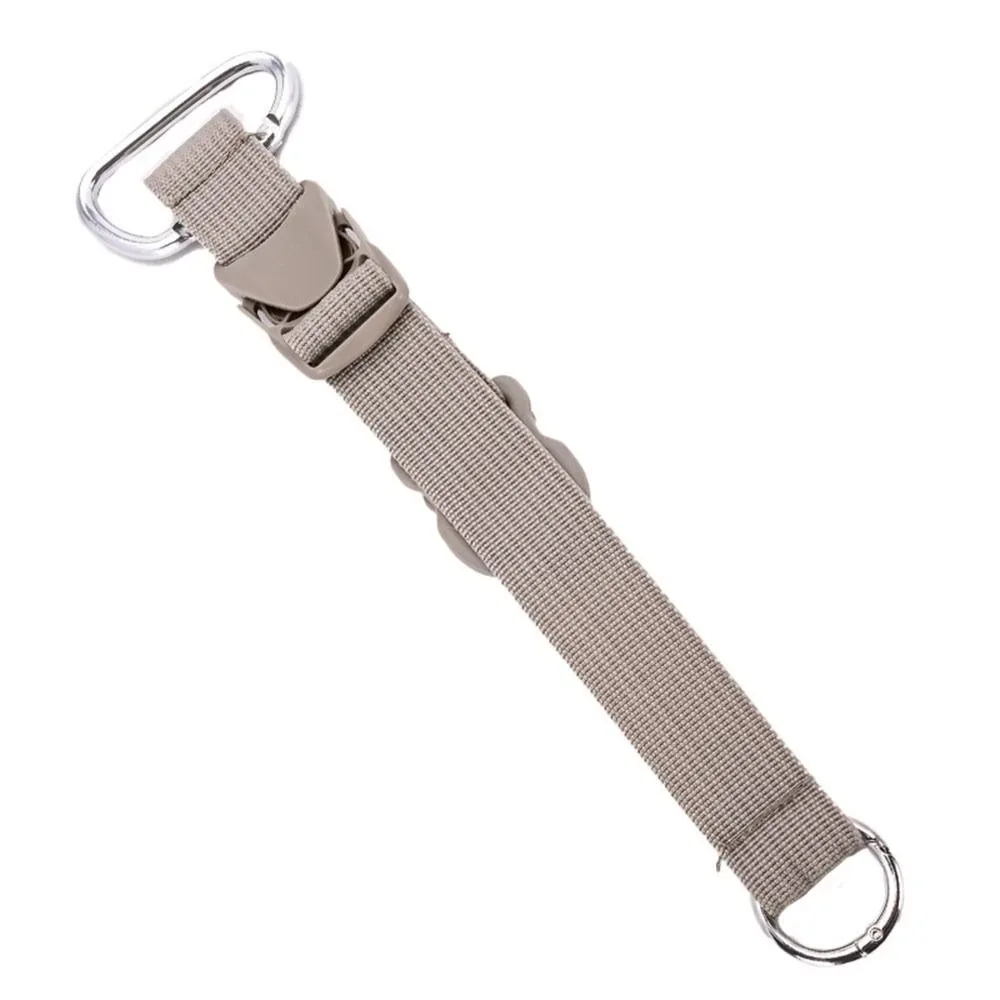 sangle de bagage réglable en nylon avec boucle de verrouillage anti-perte, ceinture de fixation multifonctionnelle pour bagages