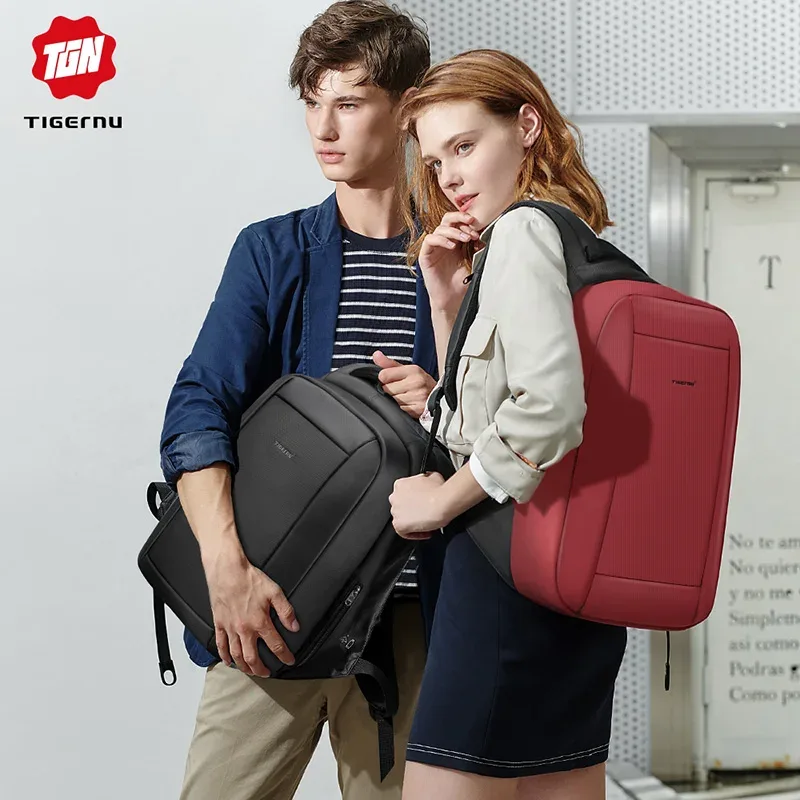 tigernu sacs à dos pour hommes pour femmes 14-15.6 sac à dos pour ordinateur portable sac à dos antivol sac à dos de voyage pour l'école mochilas sac à dos