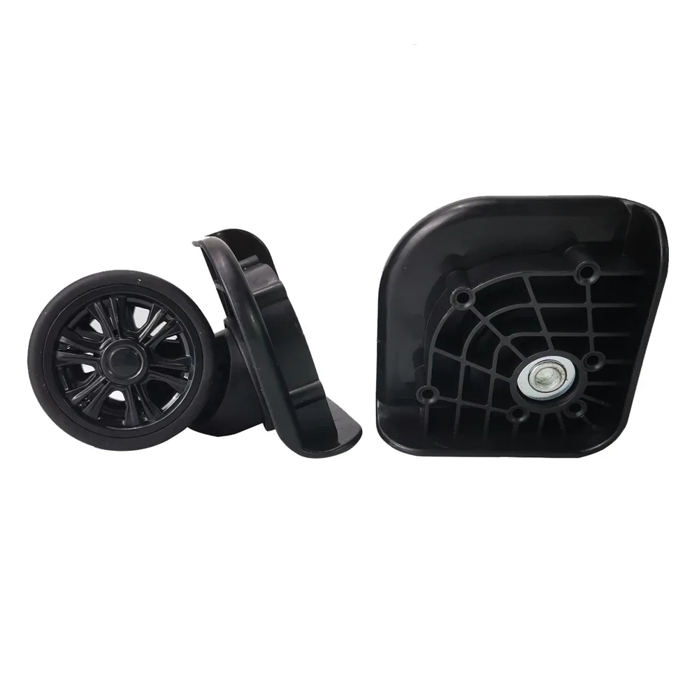 guguluza-roue de remplacement universelle pour valise, roue de valise à 360 °, double nucleo, réparation de valise, 2 pièces