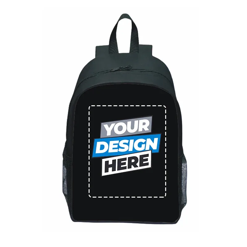 sacs à dos personnalisés avec votre photo, logo, message, pour hommes et femmes, sac à livres décontracté pour l'école et le collège, sacs design diy