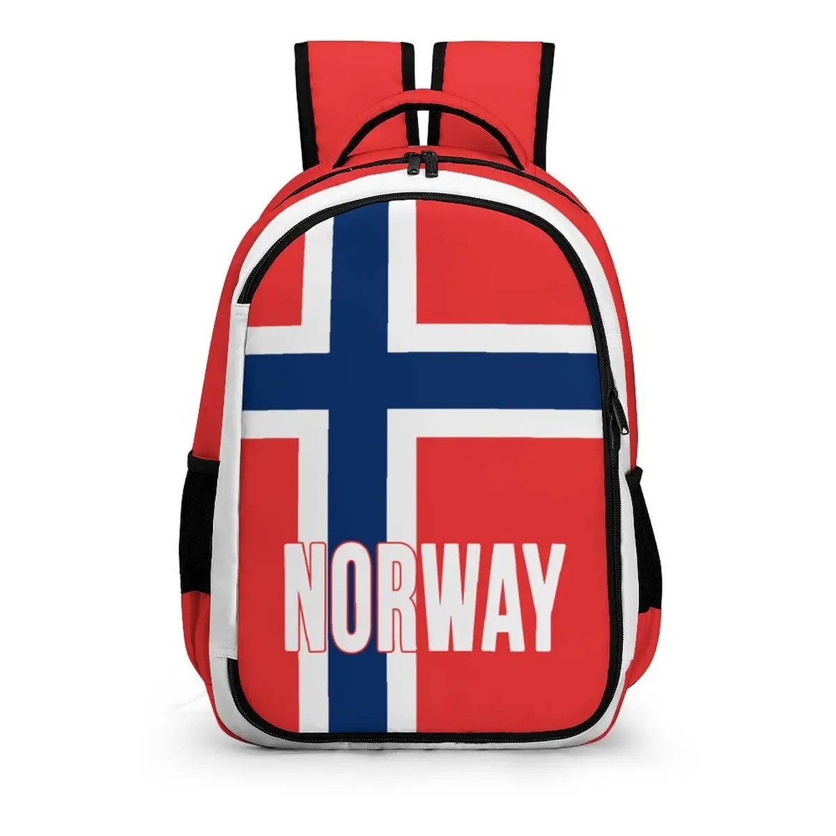 sac à dos avec drapeau norvégien, cartable pour étudiants, sac à dos intelligent pour voyage d'affaires et loisirs, sac à dos pour ordinateur portable, sac de travail de bureau