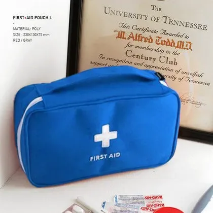 trousse de premiers secours pour médicaments de santé, tissu oxford, rangement de voyage portable, trousse d'urgence, fourre-tout, sac médical d'extérieur, sac de rangement pour la santé