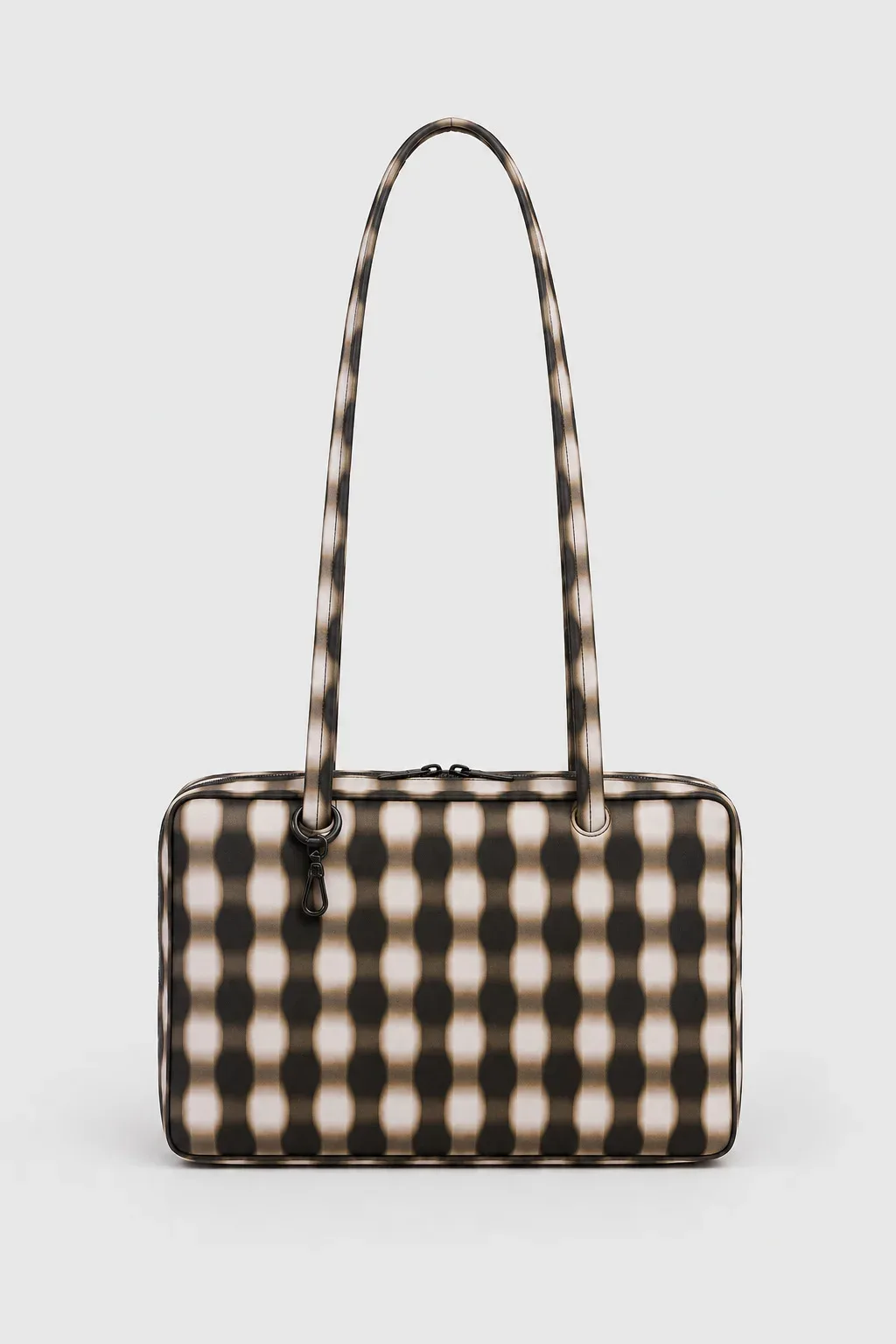 sac à bandoulière carré en nylon, sac à main en toile grande capacité, sac fourre-tout léger à fermeture éclair, sac de rangement pour les trajets quotidiens, les voyages, la gym, cadeau
