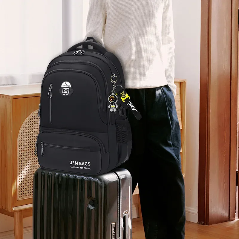 sac à dos décontracté pour hommes adolescents garçons étudiant cartable sport sac à dos décontracté grande capacité sac de livre sac à dos de voyage étanche