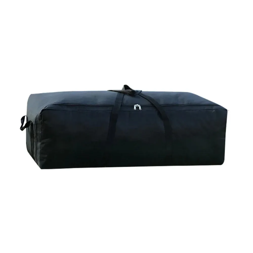 sac de voyage de très grande capacité 55l/100l/150l, sac à main de randonnée en tissu oxford pliable et étanche, double fermeture éclair, grande ouverture