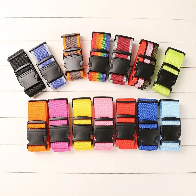 Sangle de bagage de voyage, verrouillage par mot de passe réglable, ceinture d'emballage, verrouillage sécurisé, antivol, sangle de bagage, emballage de ceinture de regroupement
