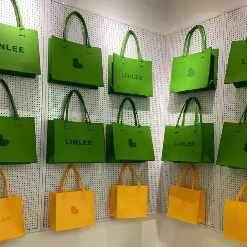 sac fourre-tout tendance en feutre grande capacité pour femme, sac à bandoulière, sac de shopping, sac de maman, sac de voyage, sac en tissu non tissé