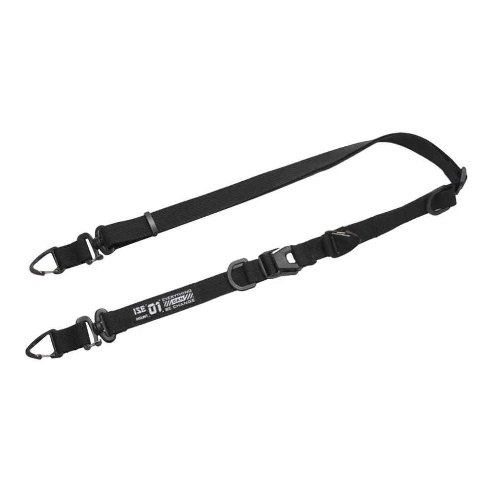 sangle de sac à dégagement rapide molle pour camping en plein air, avec anneau de suspension, sangle de sac à bandoulière multifonction réglable