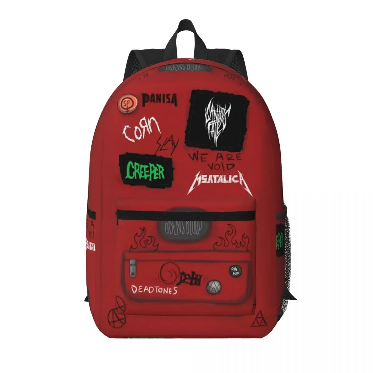 sally face larry's bag sac à dos d'étudiant, sac d'école, sac à dos de randonnée, sac de voyage pour hommes et femmes, sac à bandoulière